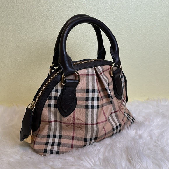 💯Authentic Burberry Haymarket Small Women's Bag🍀 - Picture 5 of 15